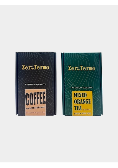 Coffee Bitkisel Kahve Karışımı Bitkisel Portakal Aromalı Karışım Filtre