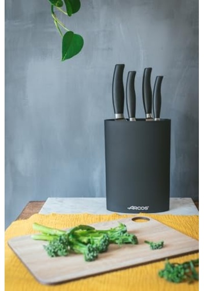 Tacos - 20 Cm Ye Kadar Bıçaklar Için Evrensel Bıçak Bloğu - Termoplastik Kauçuktan Üretilmiştir 220 X 160 X 65 Çok Renkli