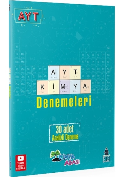 Kimya Adası Yks Ayt Kimya 30 Deneme Kimya Adası