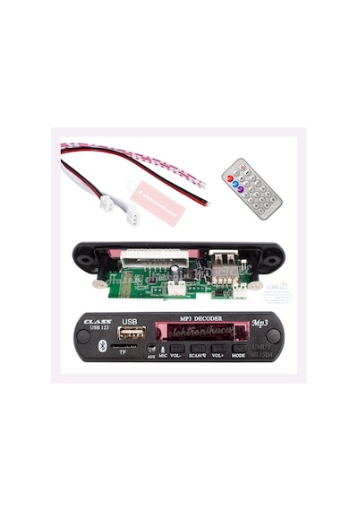 Ford Focus 1 Bluetoothlu Araç Oto Teyp Aux Usb/Sd/Tf 12 Volt N11.497