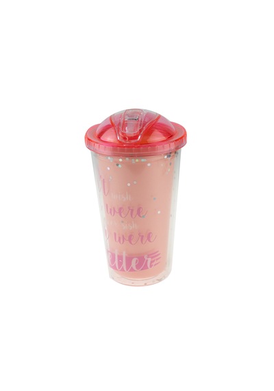 Bardak Matara 600 Ml Suluk Matara Pembe
