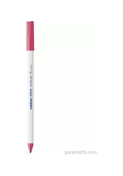 Edding 4600 Carmina Kırmızısı Kumaş Boyama Kalemi T-shirt/tekstil Pen