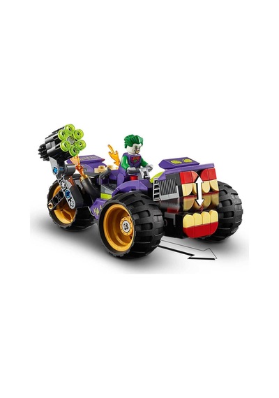 LEGO DC 76159 Comics Super Heroes Joker'in Üç Tekerlekli Motosiklet Takibi 440 Parça