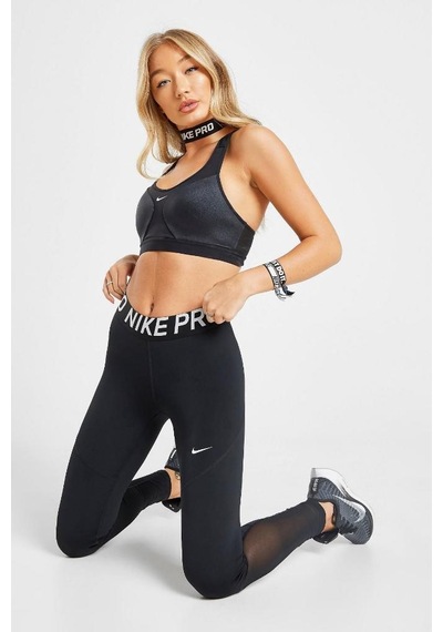 Nike Pro Tigh Fit Full Length Normal Bel Toparlayıcı Siyah Kadın Tayt