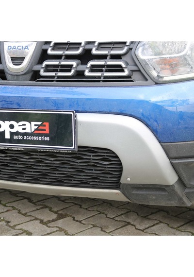 Cappafe Dacia Duster Ön Tampon Difüzör Mat Gri 2018 Ve  Üzeri