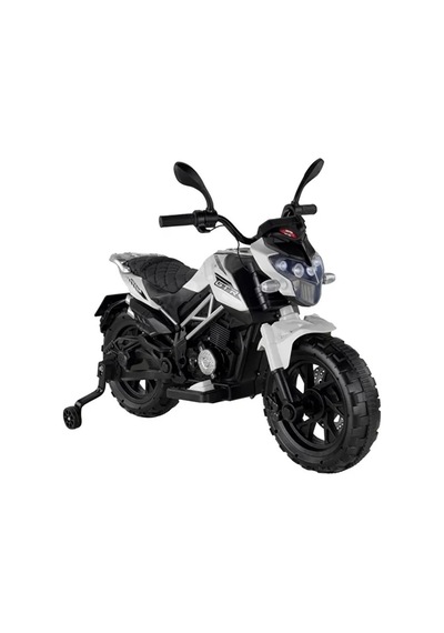 Babyhope 447 Motocross Akülü Motosiklet Beyaz Çok Renkli