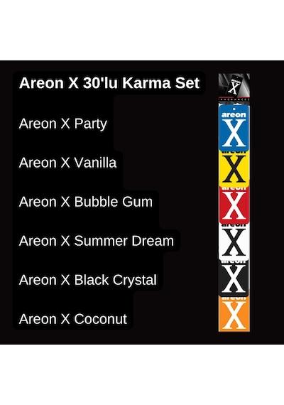 Areon X Display 30'lu Karma Set