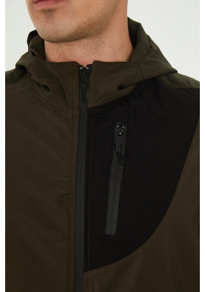 Camp Scoutland Camp265 Outdoor Tactical Su İticili Erkek Fermuarlı Taktik Sweatshirt Haki