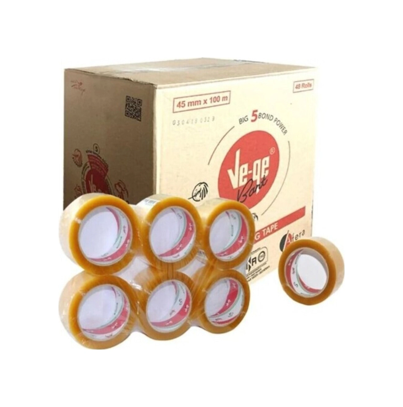 Ve-ge 45x100 Aslanlı Koli Bandı 6 Adet