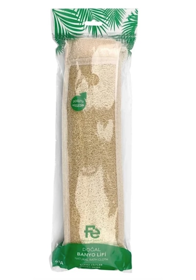 Fe Loofah Havlulu Sırt Masaj Bandı Fefu116