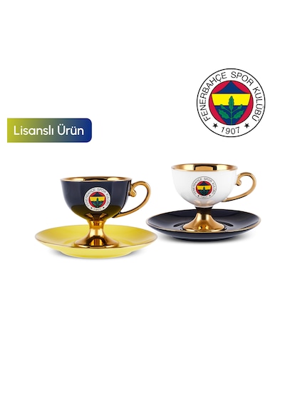 Karaca X Lisanslı 2 Kişilik Kahve Fincan Takımı 80 Ml Lacivert