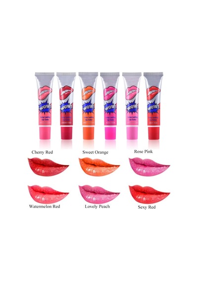 Wow Romantic Bear Long Lasting Lip Color Cherry Red