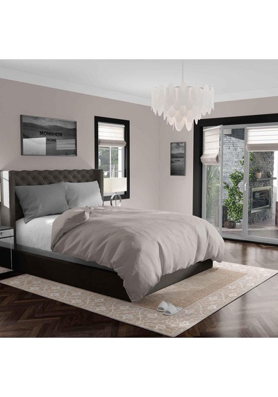 Kaymaz Taban Yıkanabilir Halı Mutfak, Salon, Yatak Odası İçin Modern Dijital Baskı Halı Slnhalı37 - 0117 Çok Renkli