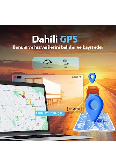 Rexıng R316 4k Gps Wı-fı Arac Kamerası + 64gb Sd