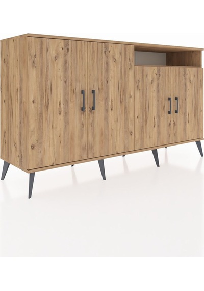 Kronos Konsol 6 Raflı 4 Kapaklı 176x59x99 Çam-çam Atlas Çam - Atlas Çam Kronos Konsol 6 Raflı 4 Kapaklı 176x59x99 Çam-çam Atlas Çam - Atlas Çam