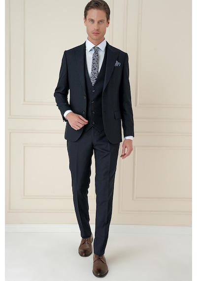 Efor Tk 911 Slim Fit Lacivert Spor Takım Elbise Lacivert