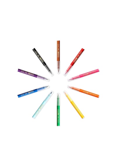 Bic Kids Visaquarelle Fırça Uçlu Keçeli Boya Kalemi 10 Renk 8289641
