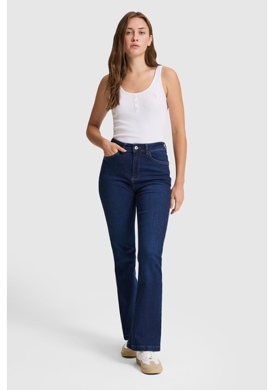 U.S. Polo Assn. U.s. Polo Assn. Kadın Beyaz Tişört Basic 50321790-vr013