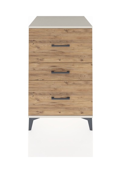 Kronos Komodin 3 Çekmeceli 60x59x96 Aytaşı-çam Aytaşı