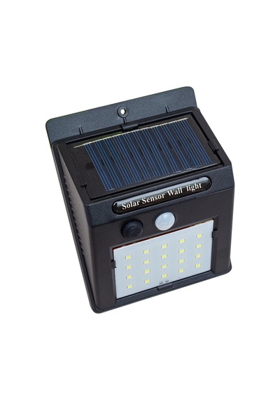 Powermaster Pm-4528 Solar Sensörlü Duvar Tipi 20 Ledli Duvar Apli