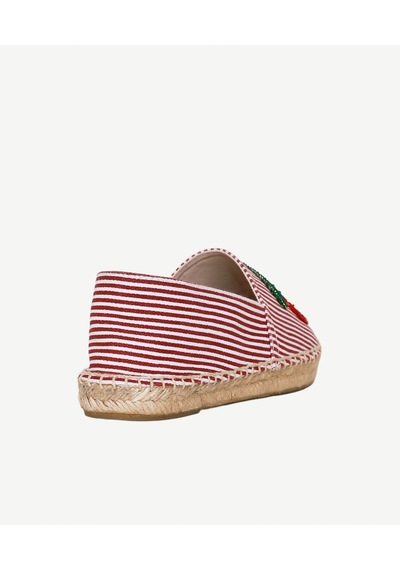 Yargıcı Boncuk İşlemeli Espadril 26ykay4032x 016 Bordo