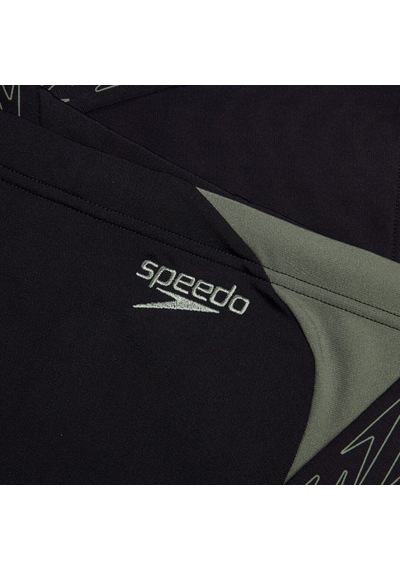 Speedo Hyperboom Splice Aquashort Erkek Yüzücü Mayosu Siyah