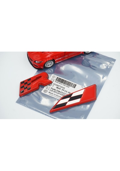 Seat R Cupra Leon İbiza Altea Bagaj Krom Metal 3M 3D Yazı Logo Se