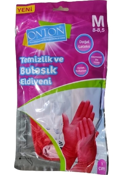 Onton Temizlik ve Bulaşık Eldiveni M 8-8.5