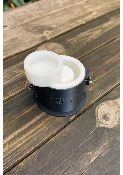 Rufus Concept Honey Pot Silikon Kap Kalıbı Beyaz