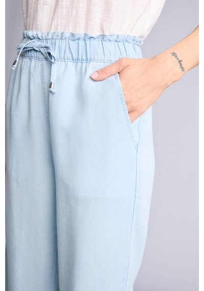Defacto Pull On Culotte Yüksek Bel Tencel Yıkamalı Açık İndigo Pantolon D8240ax26hsnm85 İndigo-nm85 Defacto Pull On Culotte Yüksek Bel Tencel Yıkamalı Açık İndigo Pantolon D8240ax26hsnm85 İndigo-nm85