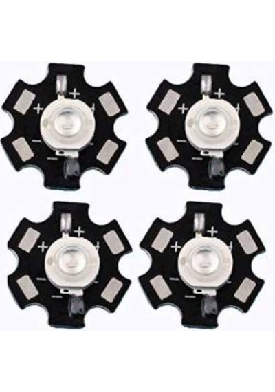 5 Adet 1W Uv Led Power Led 395 To 400 Nm 1 Watt Ultra Vıole Led