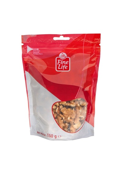 Fine Life Ceviz İçi 150 G %80 Kelebek - Taze Ve Pratik Atıştırmalık Tarı