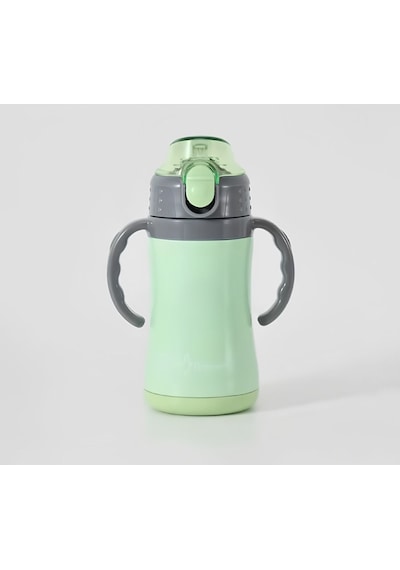Penguen 3048 Biberon Termos Yeşil Çelik Çift Katlı 280ml Yeşil
