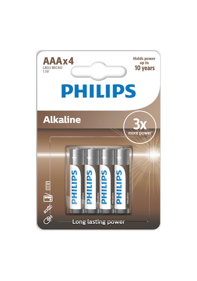 Philips İnce Kalem Pil Aaa 4lü