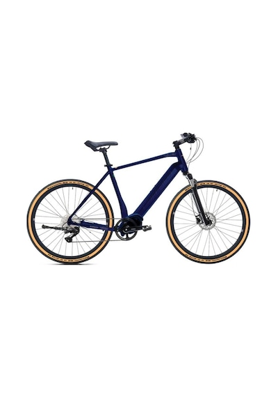 Carraro E-sportıve X Erkek Şehir Bisikleti 520h Hd 28 Jant 10 Vites Lacivert Açık Turuncu Gümüş Lacivert
