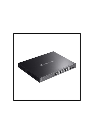 Omada Es228gmp, 28 Port Gigabit, 24 Port Poe+, 2 Port Gigabit Sfp, 384w, Yönetilebilir, Metal Kasa