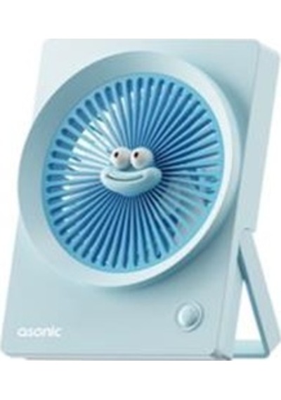 Asonic Afn23 Mavi 500mah 3 Hız Kademeli Masaüstü Usb Fan
