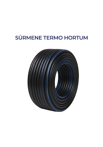 3/4 Termo Bahçe Sulama Hortum Isıya Ve Basınca Dayanıklı 50 Metre Uzunluğunda Sert Hortum