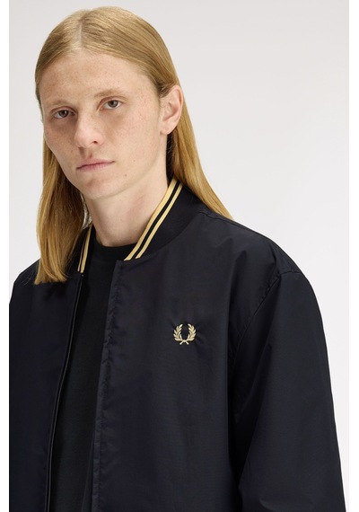 Fred Perry J2326-102 Brentham Bomber Erkek Ceket Siyah Fred Perry J2326-102 Brentham Bomber Erkek Ceket Siyah