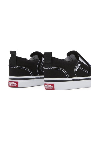 Vans Asher V Siyah Unisex Çocuk Sneaker Siyah