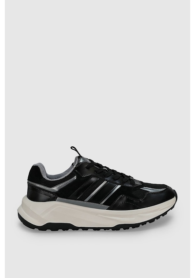 Lufian Eduard Erkek Deri Sneaker Ayakkabı 112230235 Siyah
