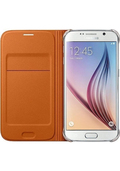 Samsung Uyumlu Galaxy S6 Flip Wallet (Deri Görünümlü) Kapakli Kilif Ef-W 361292457 Samsung Uyumlu Galaxy S6 Flip Wallet (Deri Görünümlü) Kapakli Kilif Ef-W 361292457