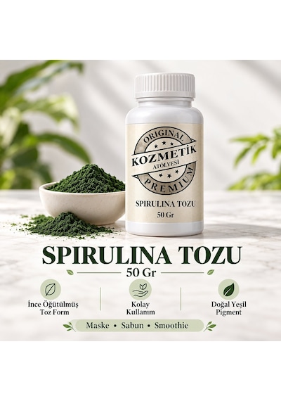 Spirulina Tozu 50 Gr