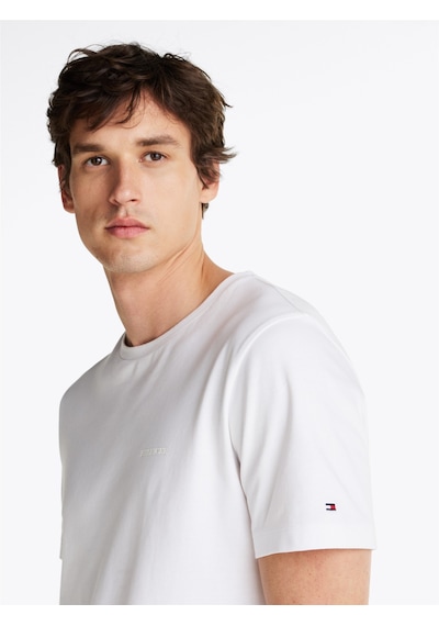 Lıght Interlock Tee Erkek Beyaz T-shirt - Mw0mw37508 Beyaz