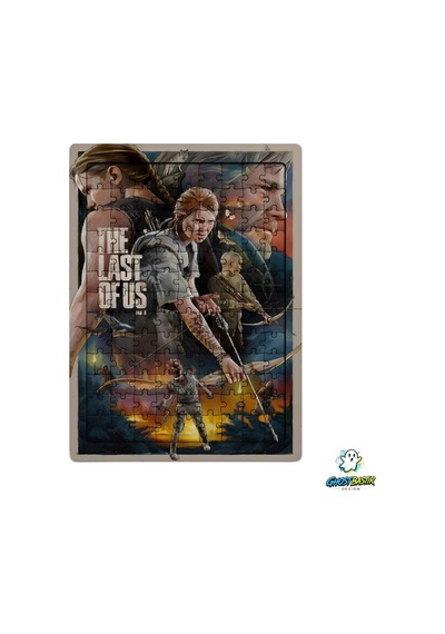 Ghostbastır Design The Last Of Us 99 Parça Ayaklı Puzzle Dekoratif Çocuk Yapbozu 0205