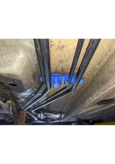 Mk6 Ford Fiesta Alt Gövde Fren Ve Yakıt Hattı Tutucu Klipsler