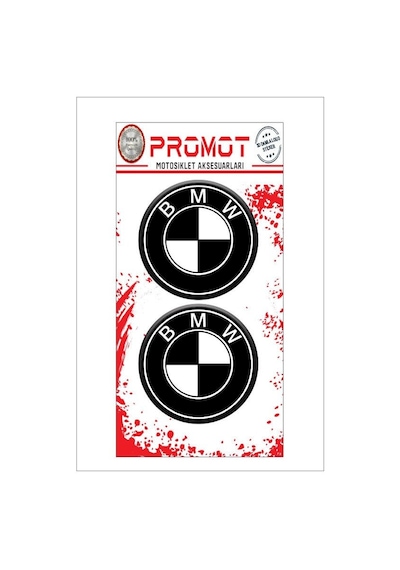 Bmw Uyumlu Damla Logo Sticker 04 Diğer