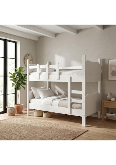 Cozy Merdivenli Ayrılabilen Ranza 90x190cm %100 Mdf 190 x 90