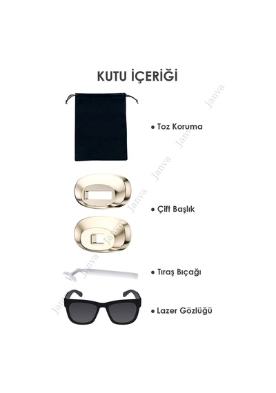 Senseviy Ipl Buz Lazer Epilasyon 999.999 Atım Otomatik Ağrısız Vücut Cihazı