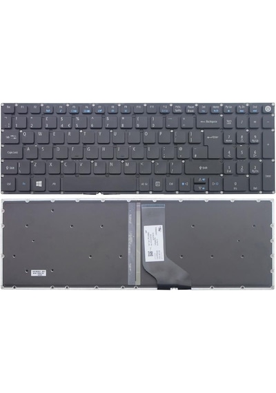 Acer Uyumlu Aspire Es1-523-61Mr, Es1-523G Notebook Klavyesi (Tr) Işıklı - 555190707
